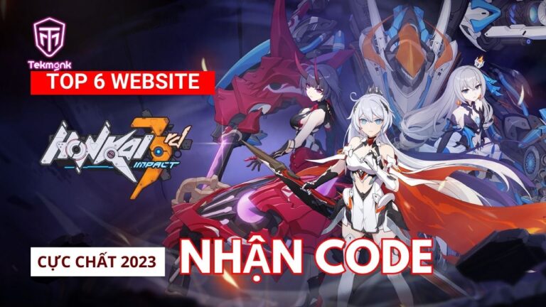 6 web nhan code Honkai impact 3